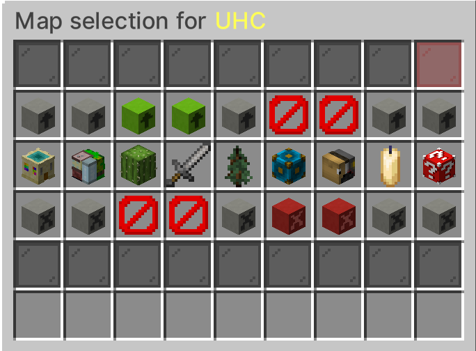 Map selection